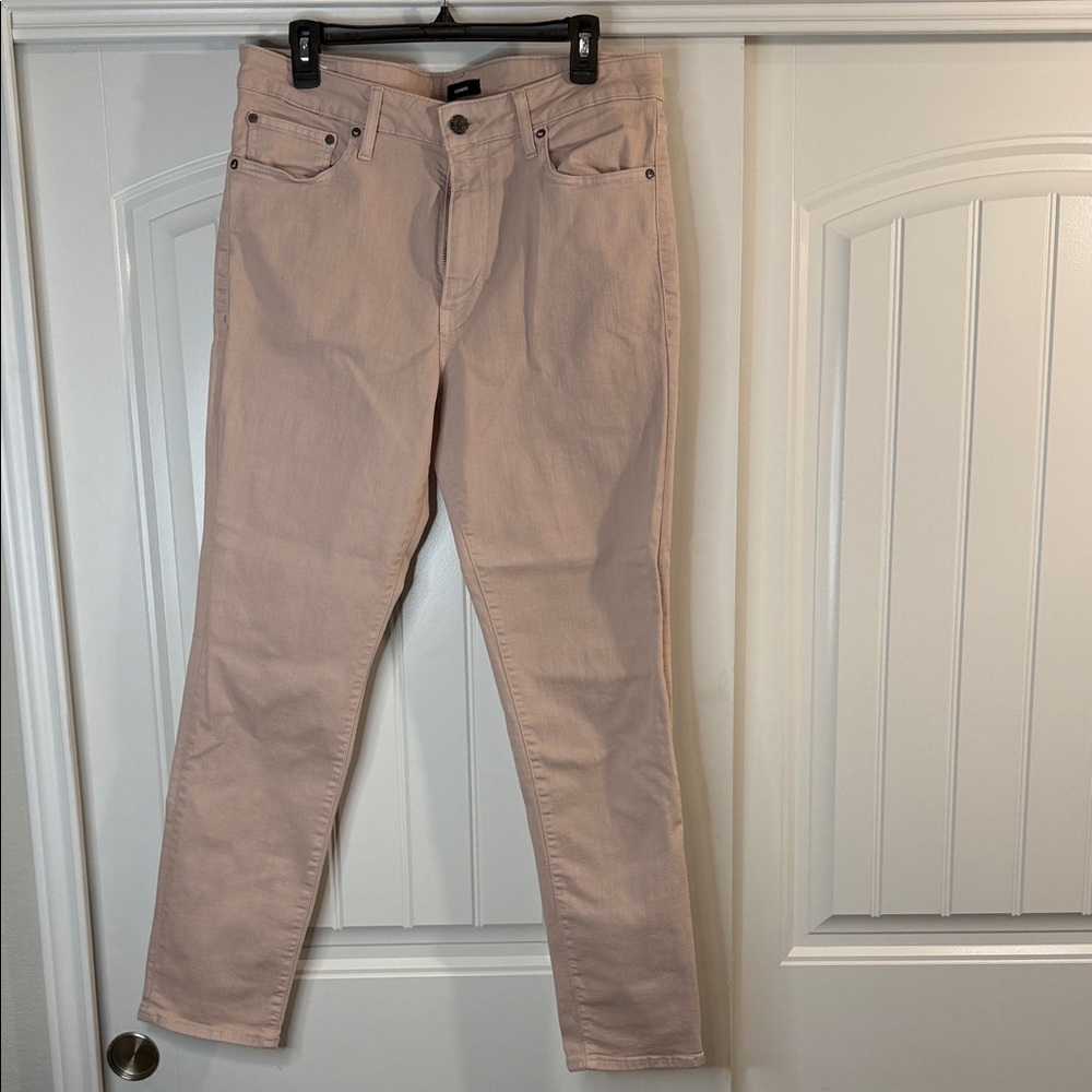 Express Men's Slim Fit Jeans in Soft Pink